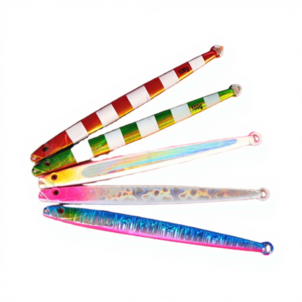Luminous Laser Lead Sea Fishing Boat Fishing Spanish Mackerel Lure Bait Without Hooks 100g-300g – Hard Lure – view 1