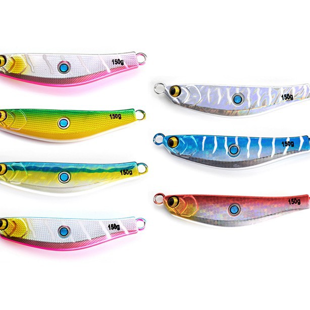 Pave the Way Japanese-Style Cross-Border Sea Fishing Fast-Sinking Metal Jig Sardine Bait 80g/100g/150g Bionic Artificial Lure – Hard Lure – view 1