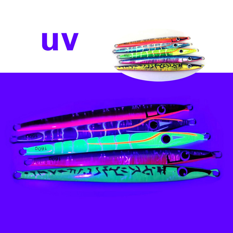 CHEERY Iron Plate Fast-Pull Long-Throw Laser Metal Lead Artificial Hard Bait Fish Lure No Hooks Manufacturer In-Stock – Metal Jig – view 5