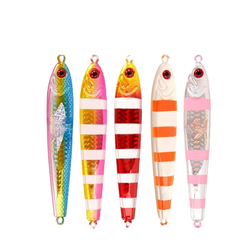 Tuolu Lead Fish Lure 100g-200g Glow-in-the-Dark Sea Fishing Boat Fishing Long-Cast Jig Bait for Saltwater Fish – Hard Lure – view 1
