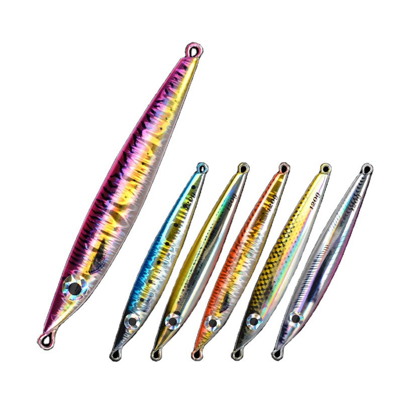 Night-Glow Speed-Sinking Artificial Hard Bait Metal Fish Lure 150g 180g Sea Fishing Boat Fishing Tuna – Hard Lure – view 1