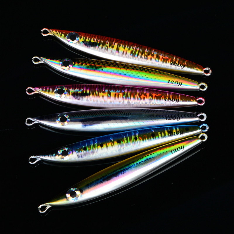 Night-Glow Speed-Sinking Artificial Hard Bait Metal Fish Lure 150g 180g Sea Fishing Boat Fishing Tuna – Hard Lure – view 5