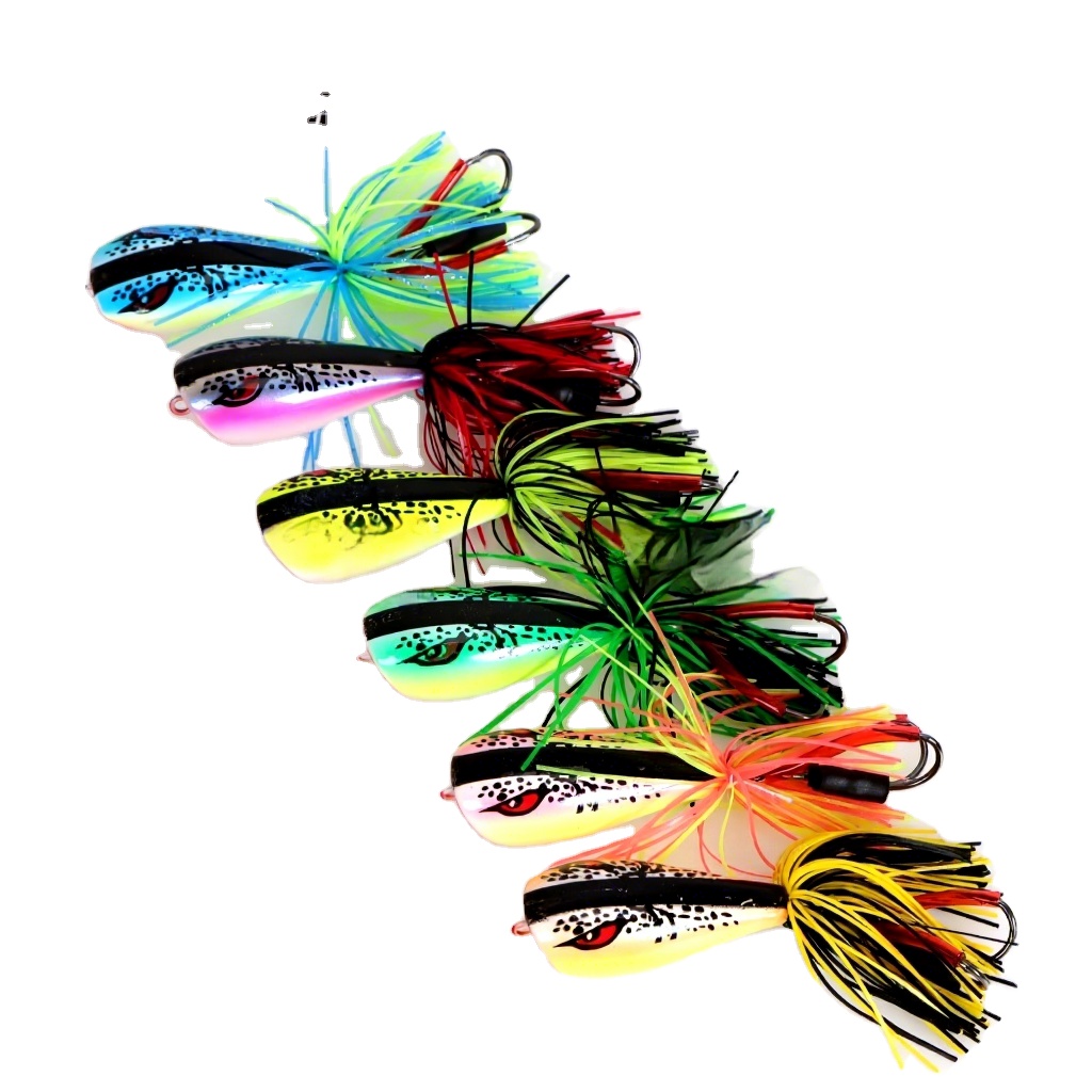 Trail-Breaking Simulation ABS Floating Surface Pencil Frog Lure Bionic Fishing Pliers Live Bait Hooks Sea Fishing Saltwater Fish – Fishing Lure – view 1