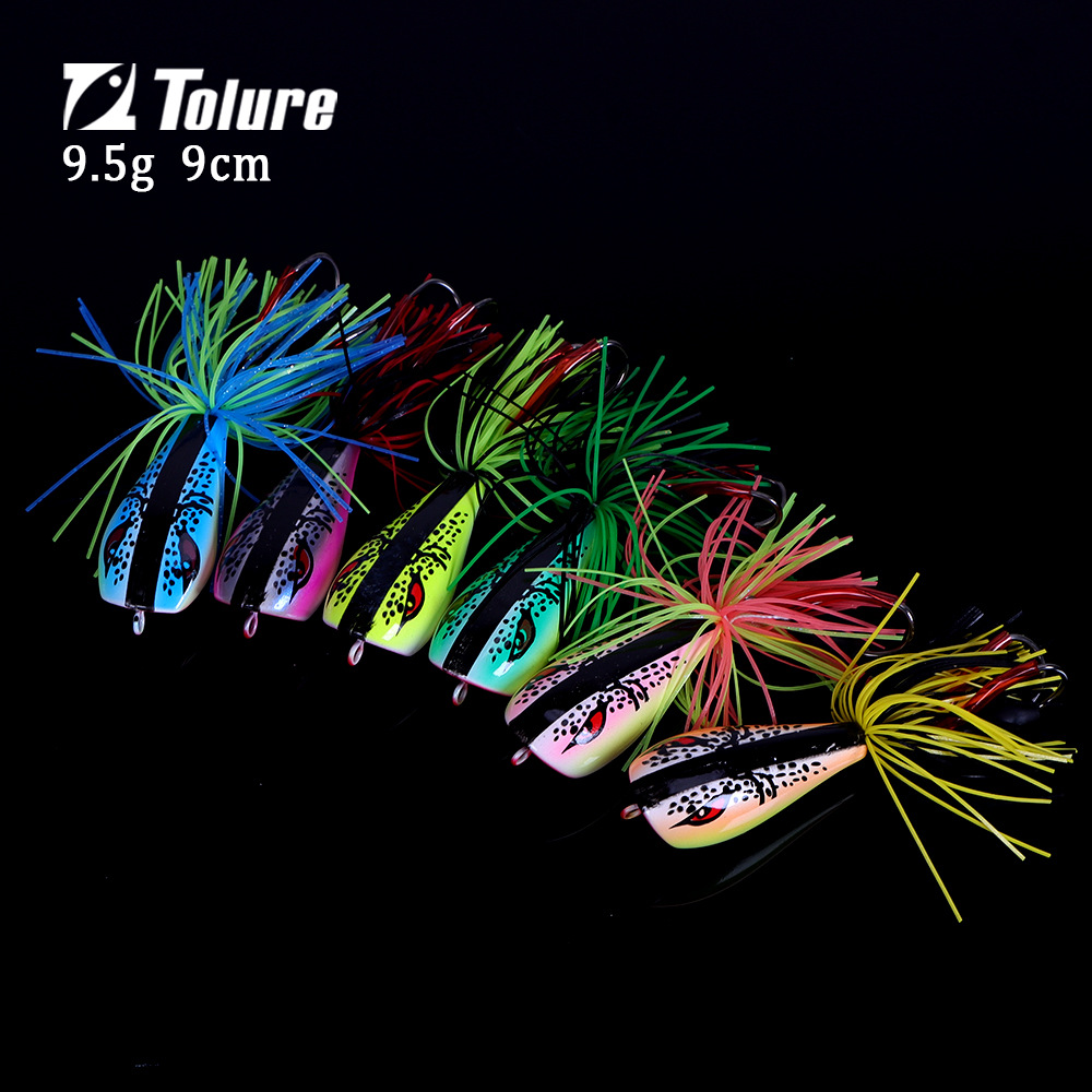 Trail-Breaking Simulation ABS Floating Surface Pencil Frog Lure Bionic Fishing Pliers Live Bait Hooks Sea Fishing Saltwater Fish – Fishing Lure – view 2