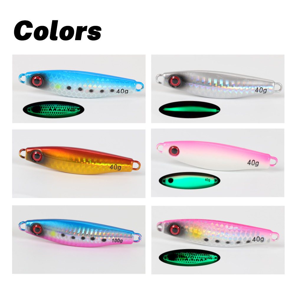 Tuolu New Product Metal Lure Jig Artificial Hard Bait Bionic Sea Fishing Bass Jig No Hooks Wholesale – Hard Lure – view 4