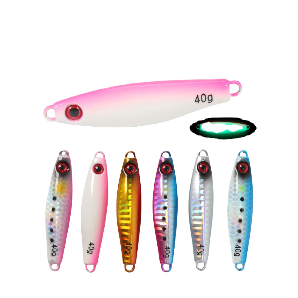 Tuolu New Product Metal Lure Jig Artificial Hard Bait Bionic Sea Fishing Bass Jig No Hooks Wholesale – Hard Lure – view 1