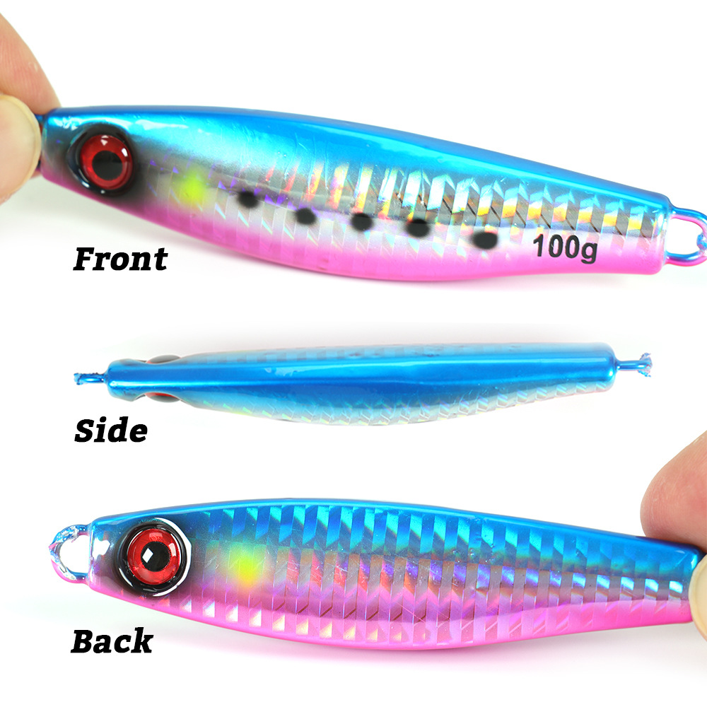 Tuolu New Product Metal Lure Jig Artificial Hard Bait Bionic Sea Fishing Bass Jig No Hooks Wholesale – Hard Lure – view 2