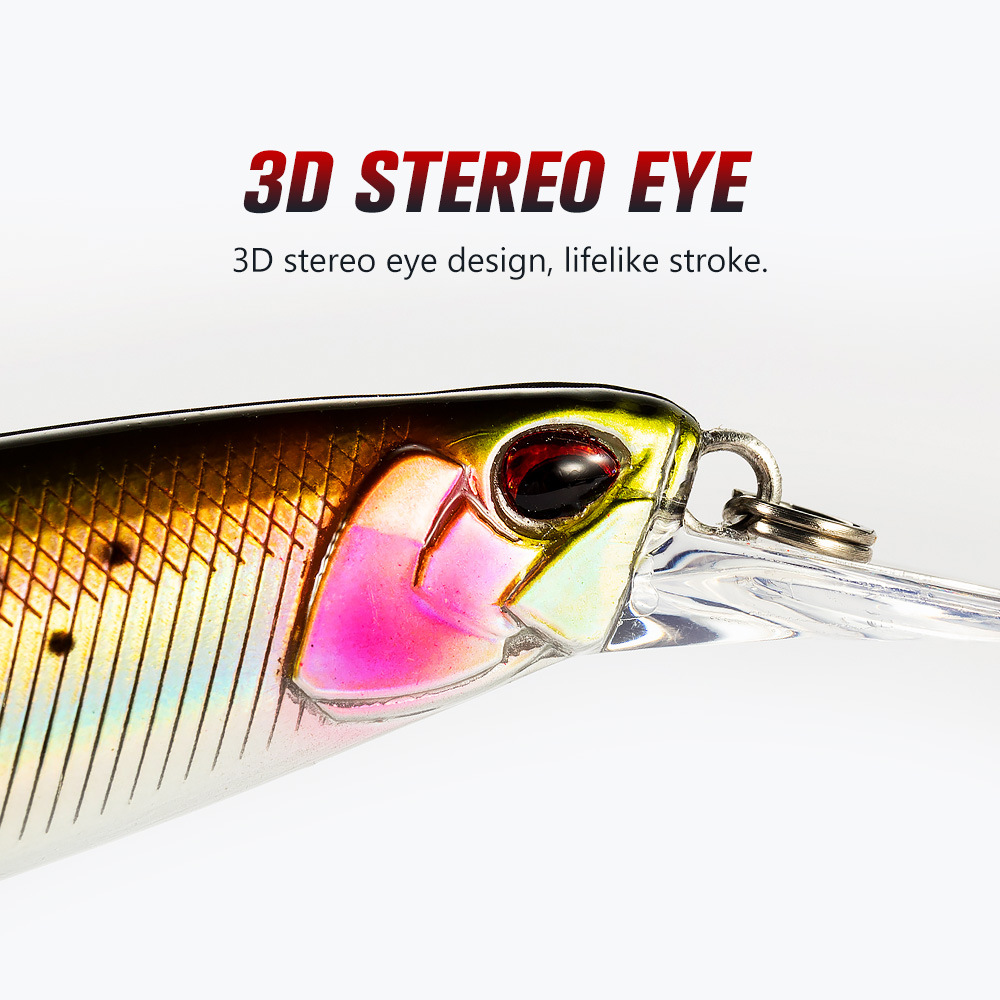 Cheery Lure Bait Spearhead Minnow Trembling Sinking 8g 12g 15g Mandarin Fish Bass Artificial Hard Bait Stainless Steel Trolling – Minnow – view 4