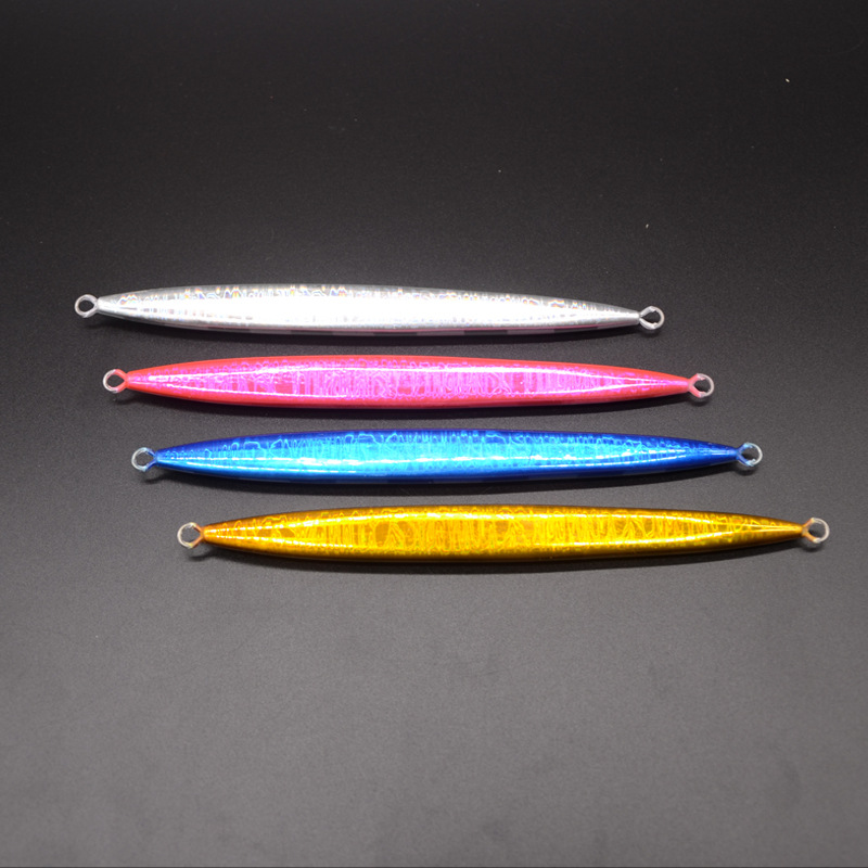 Fast-Sinking Quick-Pulling Luminous Lead Metal Jig Artificial Hard Bait for Deep-Sea Boat Fishing Tuna South Oil – Hard Lure – view 2
