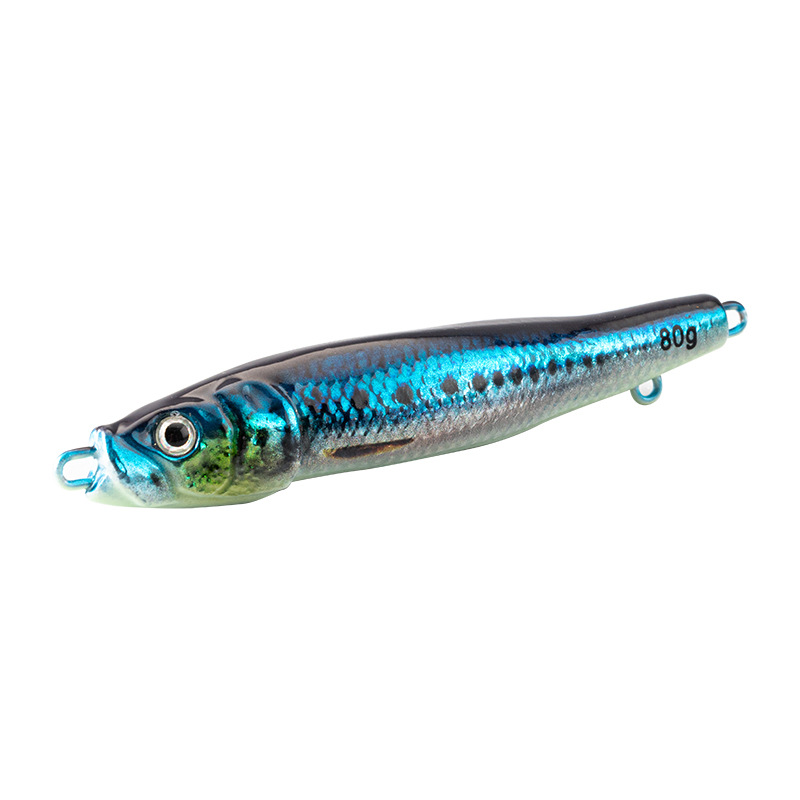 Cross-Border Hot-Selling Artificial Hard Bait Shore Cast Small Jack 3D Printed S-Shaped Luminous Bionic Metal Spoon Stock – Hard Lure – view 5