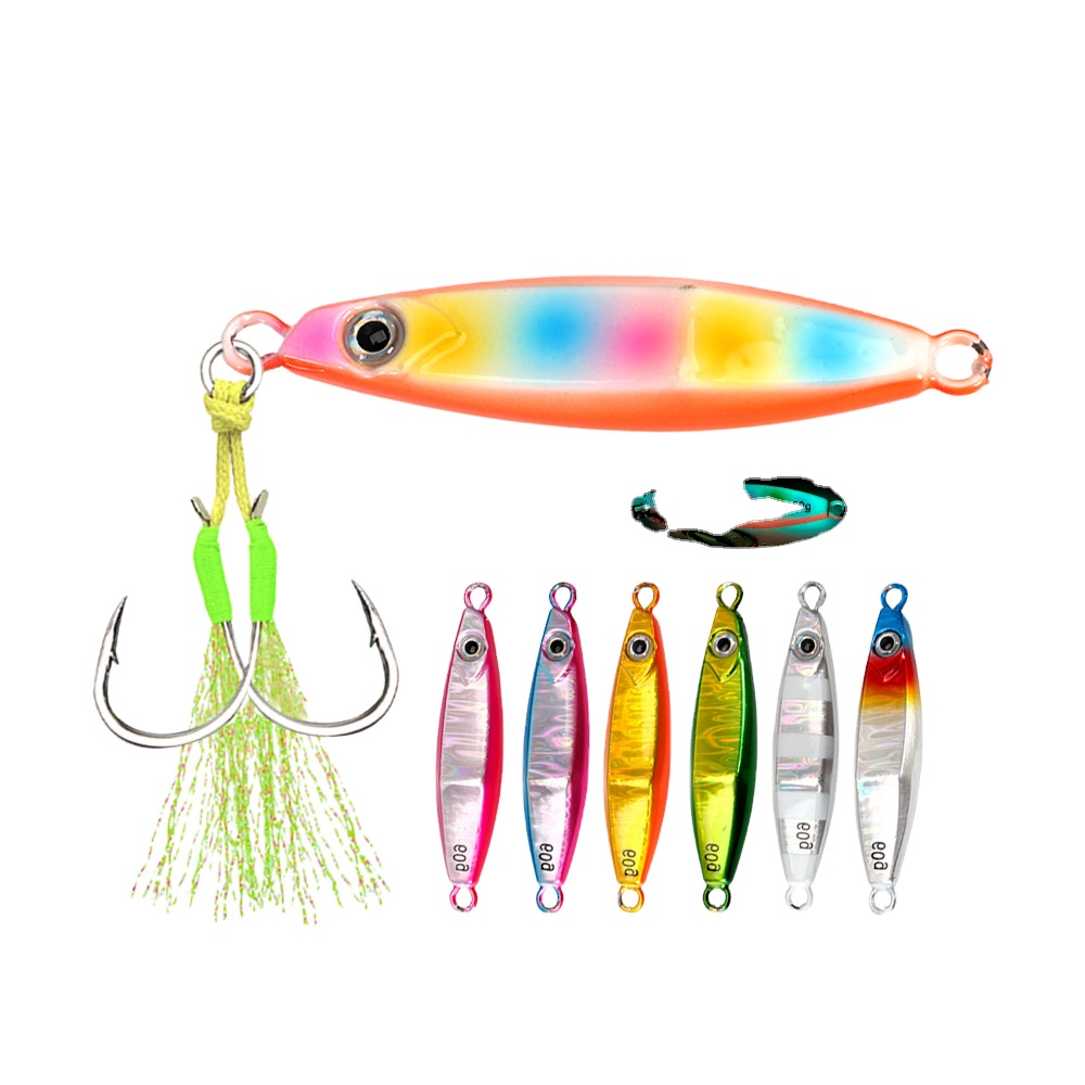 Lead Jig Fish Lure 40g-100g Artificial Hard Bait for Sea & Boat Fishing Long-Cast Glow-in-the-Dark – Hard Lure – view 5