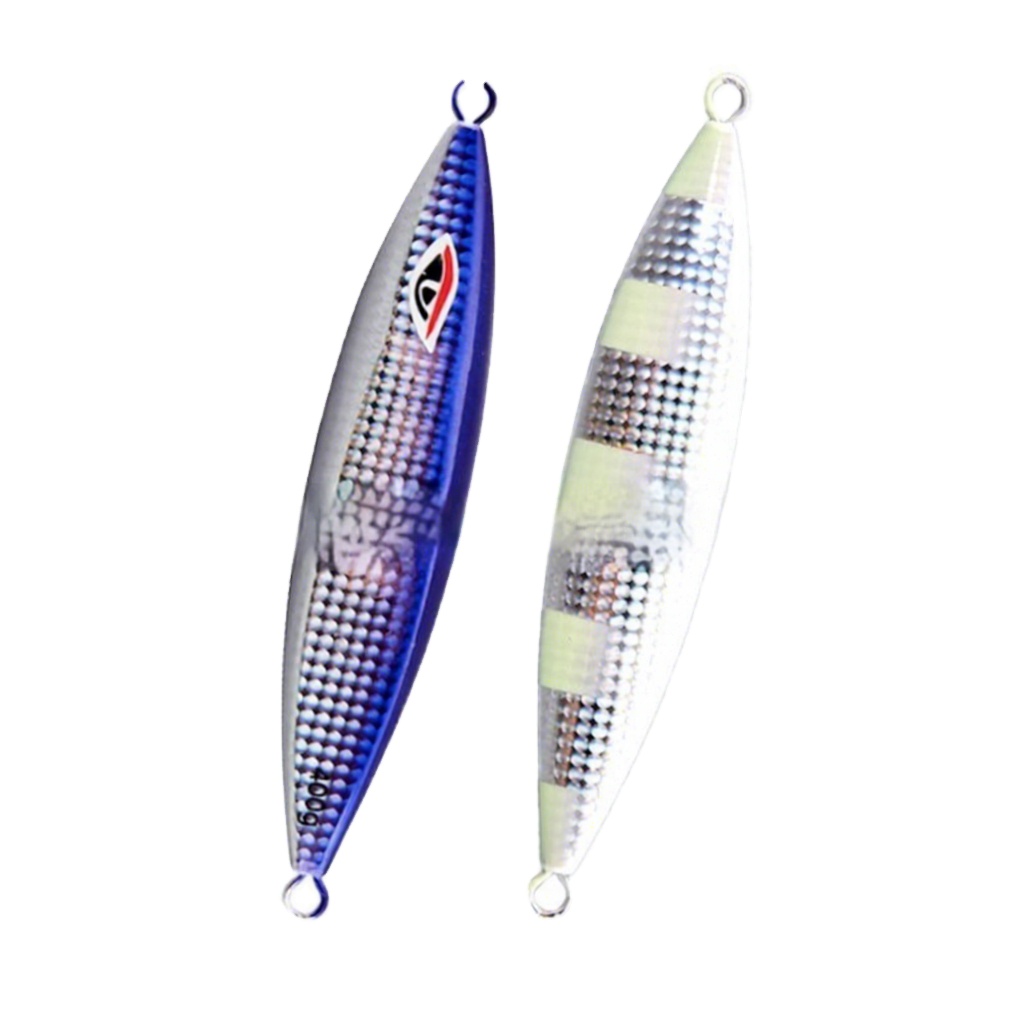 Deep-Sea Boat Fishing Artificial Hard Bait Slow-Rolling Luminous Metal Jig Lead Fish Tuna Bait 300g 400g 500g Wholesale – Hard Lure – view 2