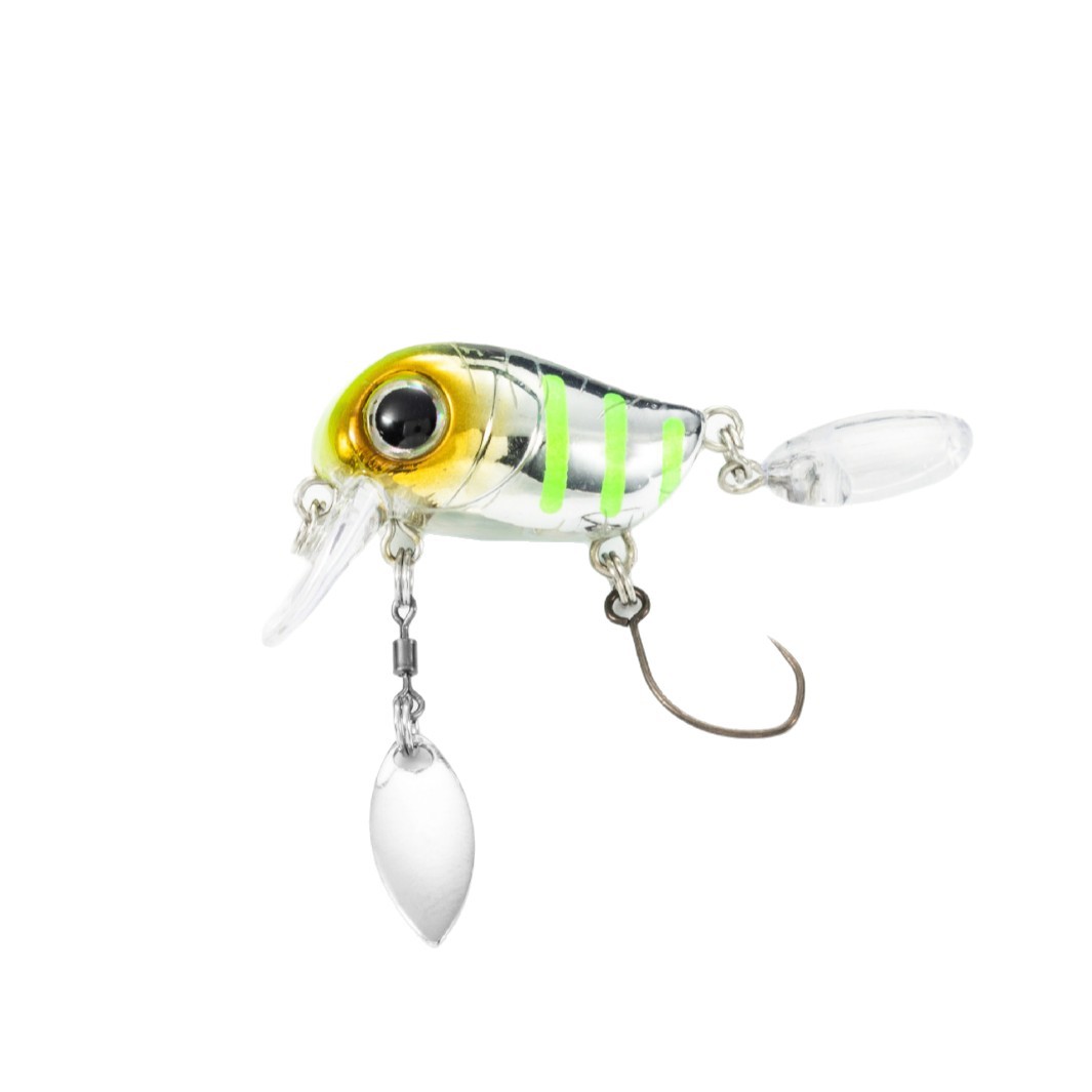 Lure Multi-segment Micro Creature Surface-type Fat Japanese-style Minnow Floating Artificial Biomimetic Stainless Steel 22g Fish – Fishing Lure – view 1