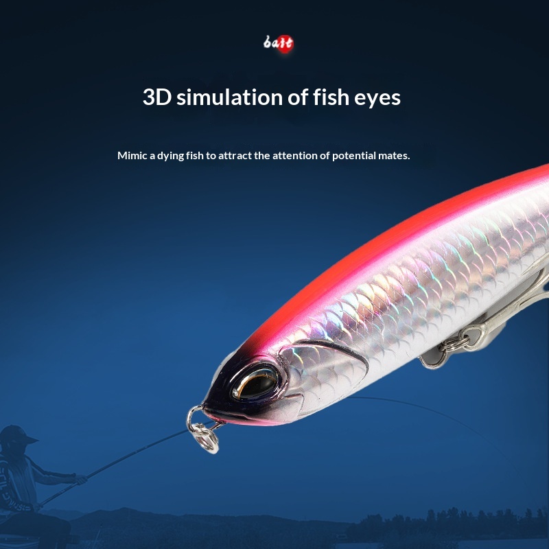 New Sea Bass Sea Fishing Pencil Lure Set 145mm/70g Sinking Plastic Artificial Hard Bait Bionic Fake Bait Wholesale – Hard Lure – view 3