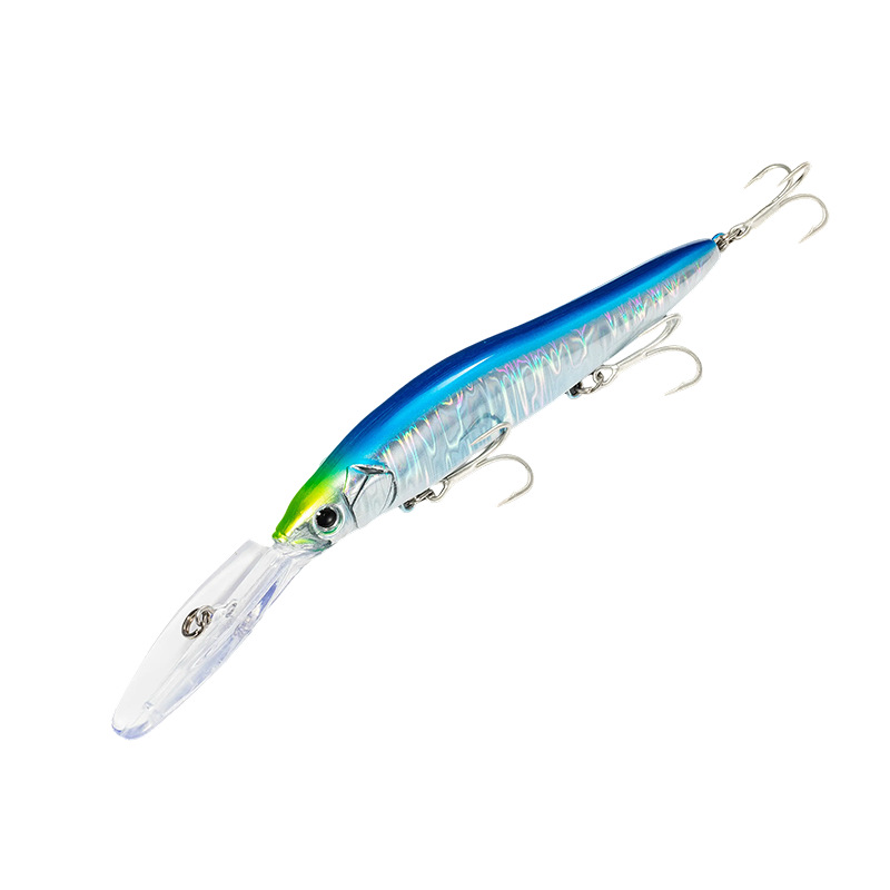 JTLURE Floating Minnow Lure Bait Long-Cast 3-Hook Sea Fishing 11cm 15.5g – Hard Lure – view 1