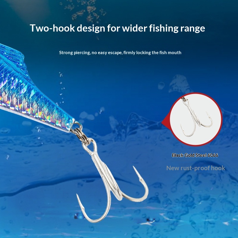 Lure Artificial Bait Sinking VIB Fishing Lure 90mm/27g UV Coated Laser Long-Cast ABS Hard Bait Simulation Without Hooks – Hard Lure – view 4