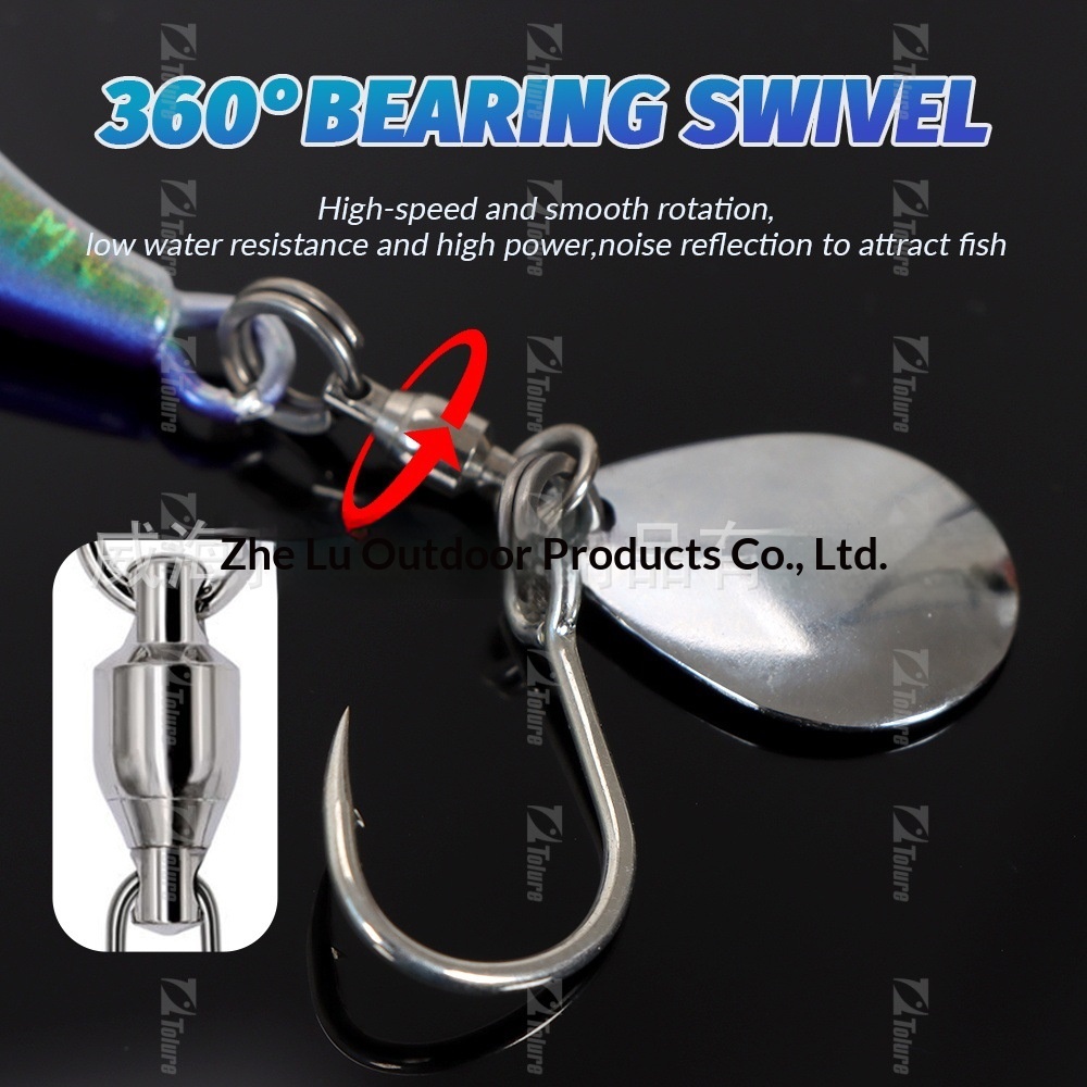 New Small Metal Jig Bait Hook Sequins Artificial Hard Bait Long-Distance Casting Sea Fishing Boat Fishing Bass – Hard Lure – view 4