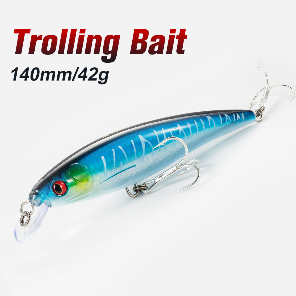 Jtlure Factory Wholesale 14cm 42g Minnow Bionic Lure Sea Fishing Long-Cast Lure Fish Bait Simulation Fake Bait Hard Bait – Hard Lure – view 4