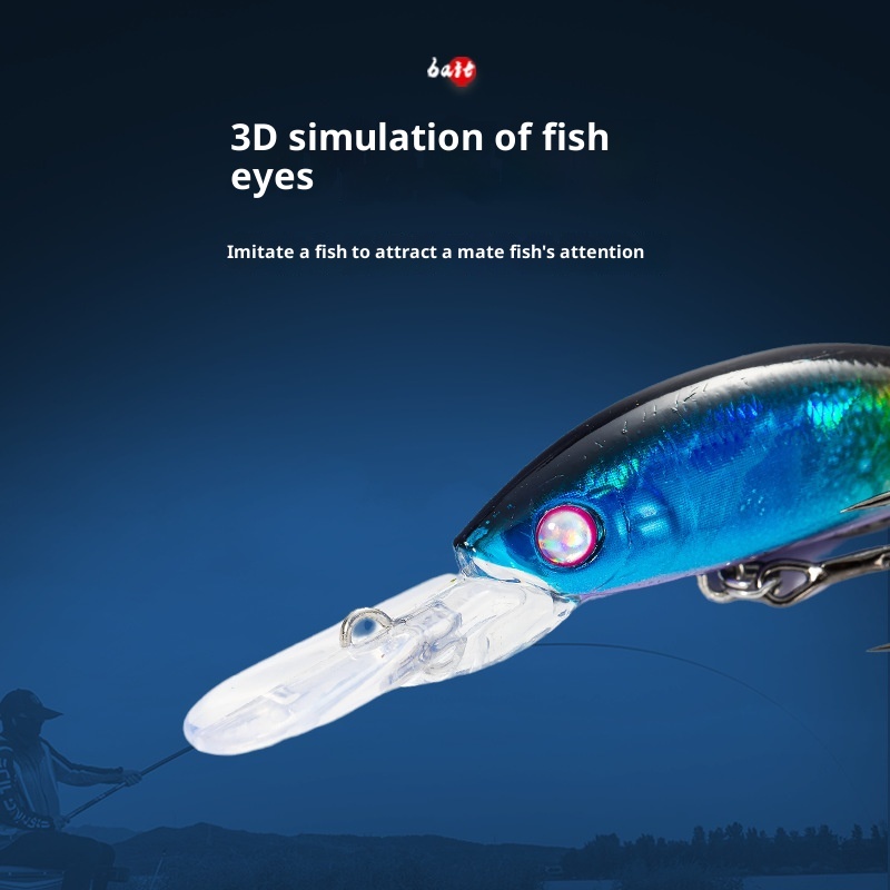 62cm 3g Stainless Steel Japanese-style Micro Creature Trout Live Bait Long-Cast Sinking Lure Jigging Fishing Tackle – Fishing Lure – view 2