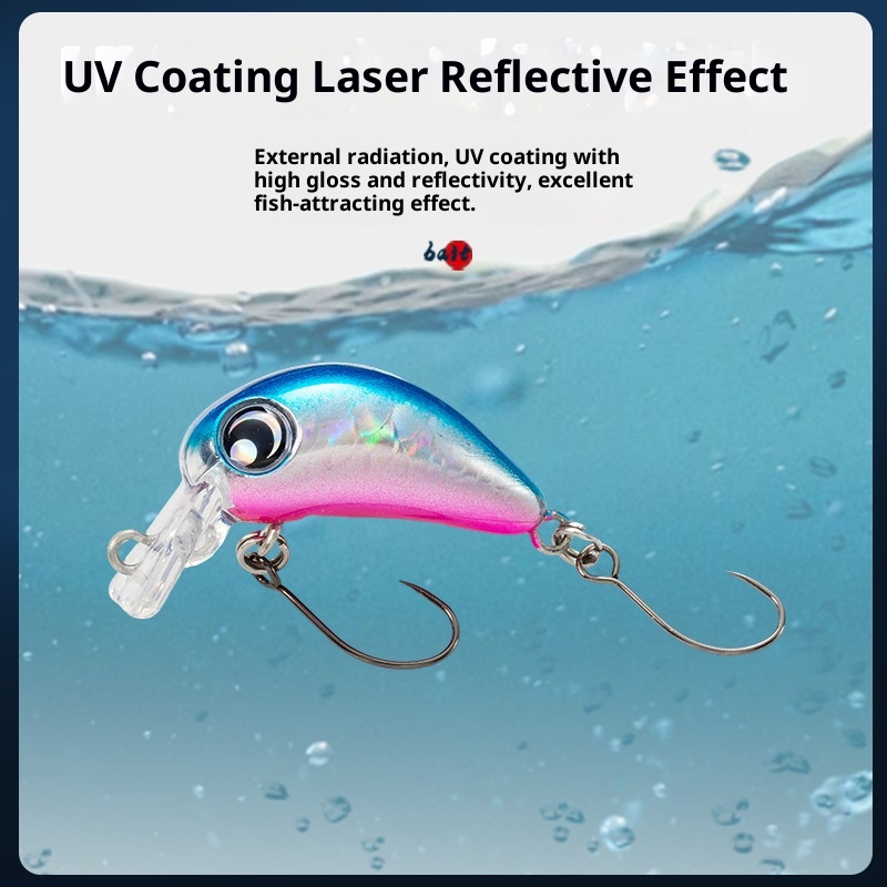 Manufacturer Wholesale UV-Coated Floating Minnow 32mm/18g Plastic Live Bait Fishing Lure Without Hooks – Fishing Lure – view 2