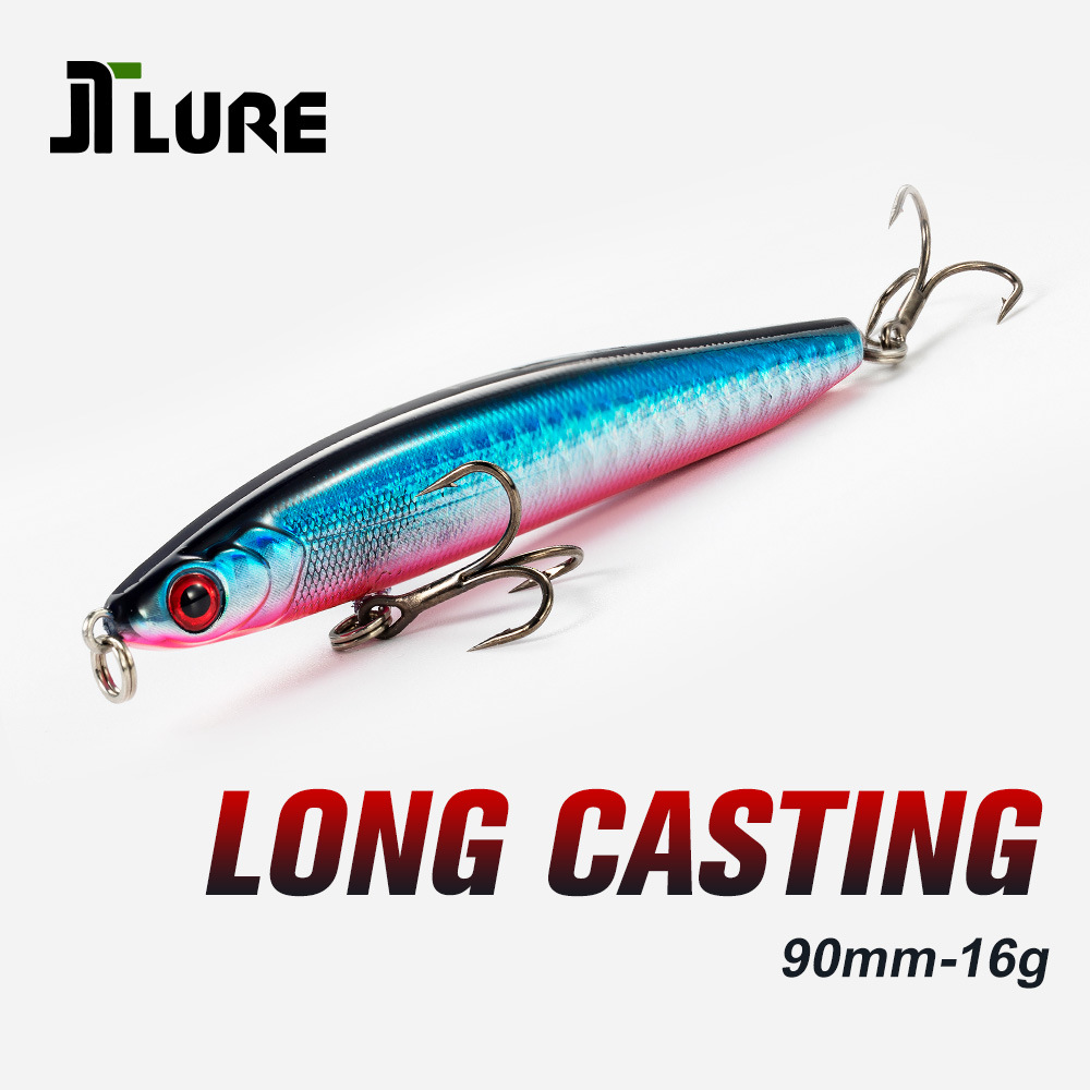 Live Bait Long-Cast Sinking Fish White Bay Pencil 11/16g Stainless Steel Fishing Snakehead Bass Bionic Lure Factory Wholesale – Fishing Lure – view 5