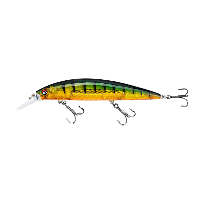 LUSHAZER Minnow Fishing Lures Sinking Artificial Hard Bait Crankbait Jerkbait 45mm 3g Bass Trout Pike Saltwater Fish Carp – Hard Lure – view 1