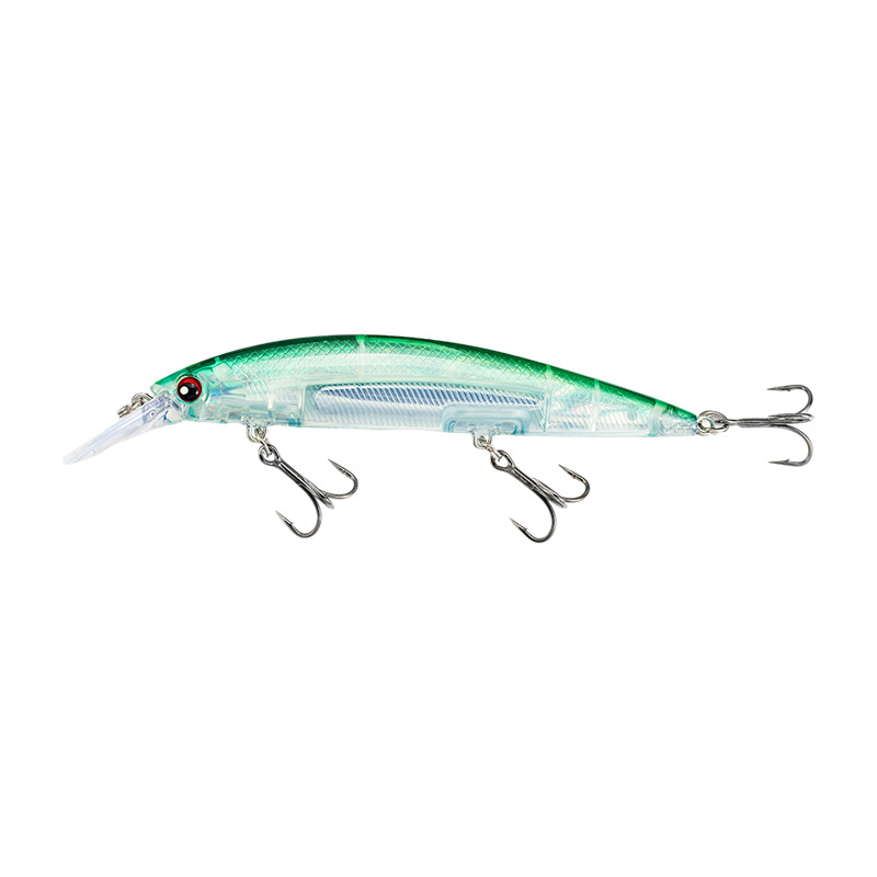 LUSHAZER Minnow Fishing Lures Sinking Artificial Hard Bait Crankbait Jerkbait 45mm 3g Bass Trout Pike Saltwater Fish Carp – Hard Lure – view 2