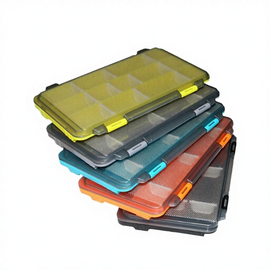 Wholesale Multifunctional Double-sided Adjustable PP Fishing Lure Box with Stream Lake & River Storage for Fishing Tackle – Fishing Accessory – view 4