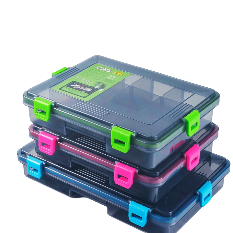 New KUISHEN 4-Color Rigid PP Fishing Tackle Box with Compartments 20L Capacity for Fish Lure Bait Hooks Lake Fishing Accessories – Bait Box – view 1