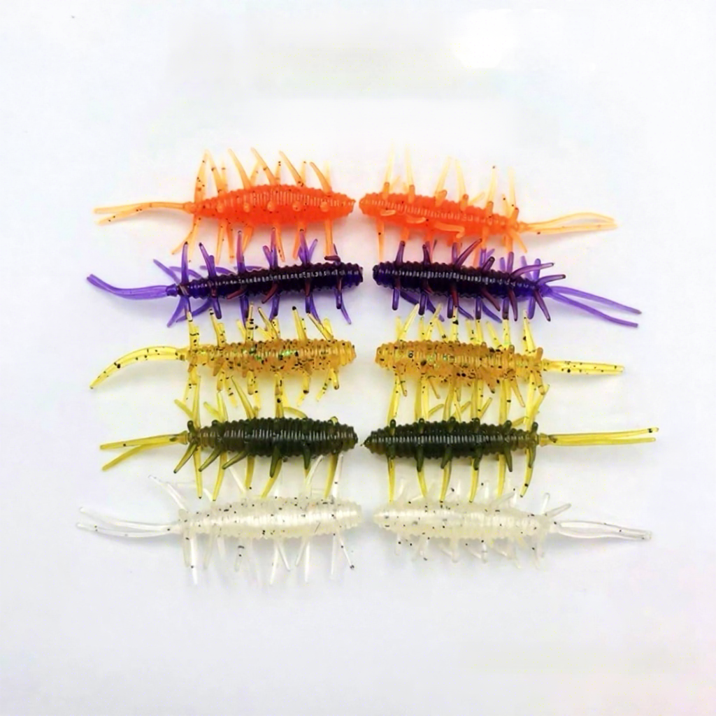 Furfish Lure Soft Artificial Bait Wild Fishing Drop-Shot Lead Head Hook Floating Bass Catfish Sea Fishing Biomimetic Wholesale – Worms & Grubs – view 4