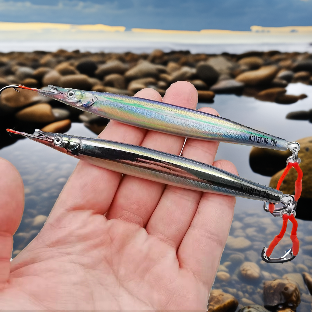KEWOTE 100g 5color Metal Jig Artificial Hard Bait Lure for Freshwater Casting Bottom Fishing Technique – Hard Lure – view 2