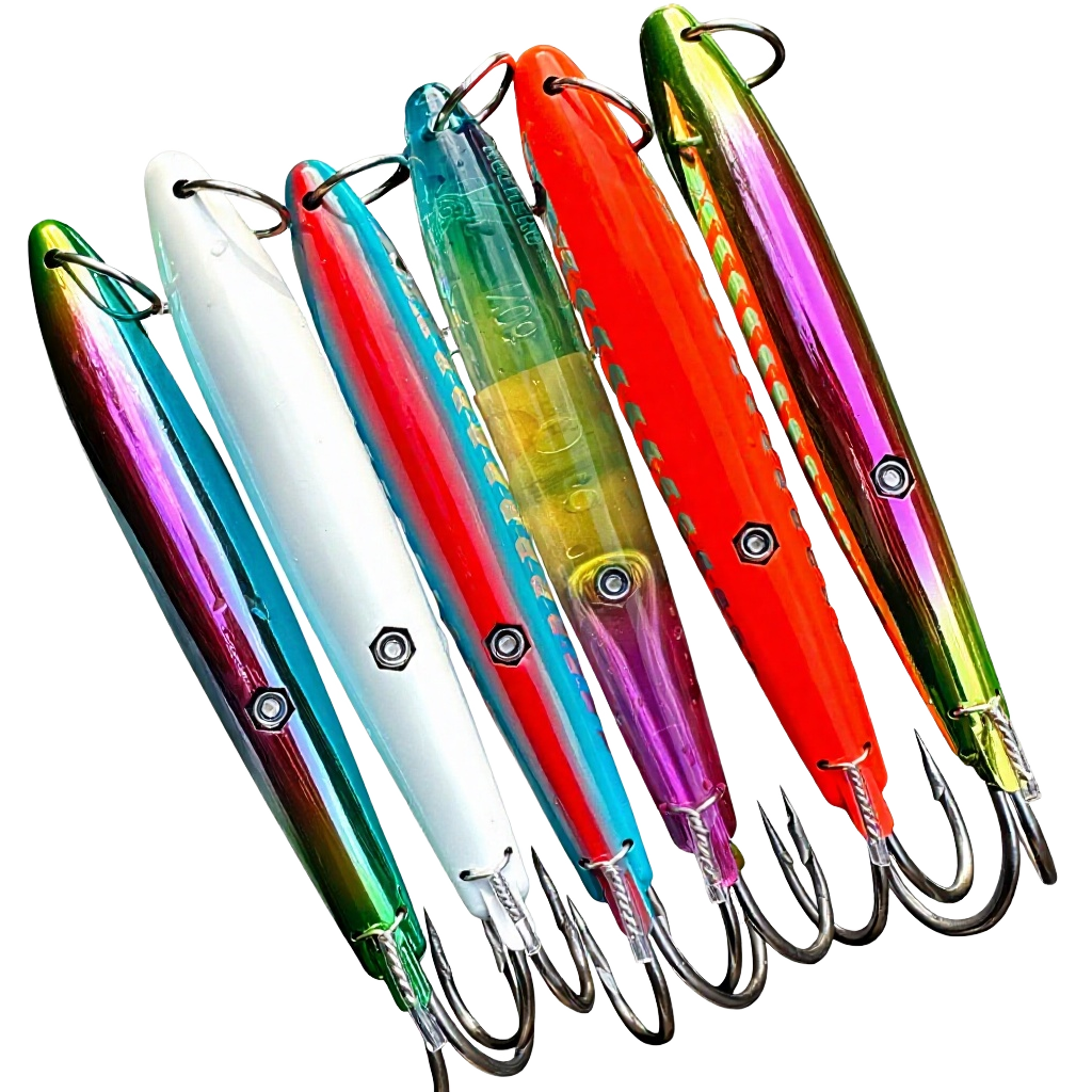 Pencil Lure Double-Hook ABS Plastic Artificial Hard Bait Long-Cast Sinking Sea Freshwater Sea Bass Salmon Catfish Marlin Pike – Hard Lure – view 1