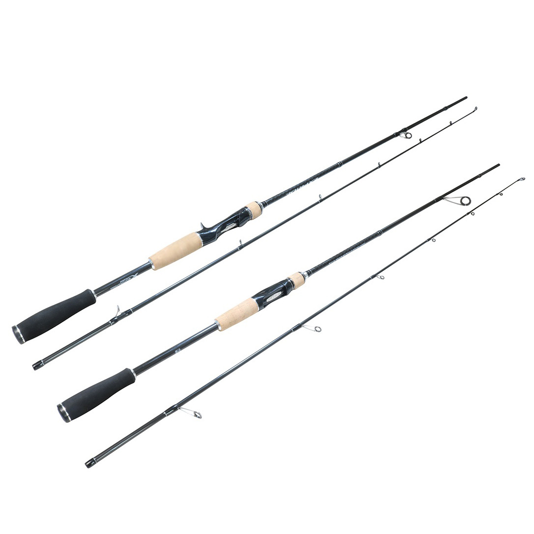 198m/21m High-Carbon M-Action Two-Section Carbon Lure Rod Universal LeiQiang Long-Cast Hard for Rivers & Streams – Fishing Rod – view 1