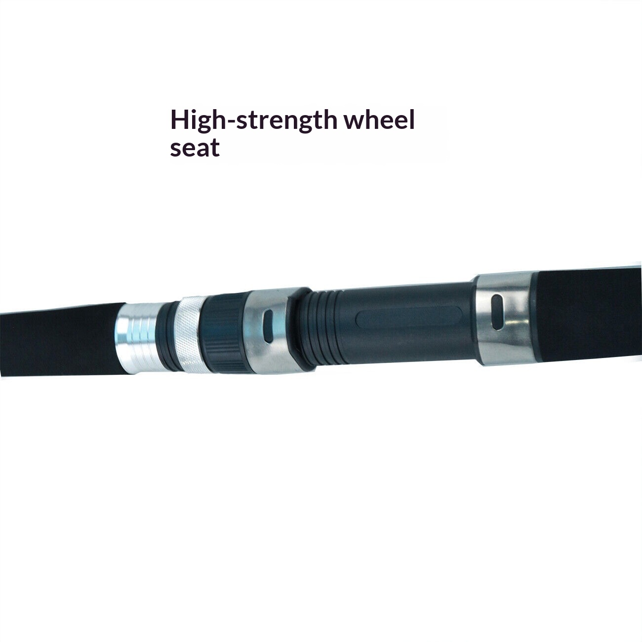 Stock Wholesale Three-Section Portable Ultra-hard Tuning Iron Plate Rod Heavy Carbon Boat Rod Quick-Draw/Slow-Roll Rod Fishing – Fishing Rod – view 3