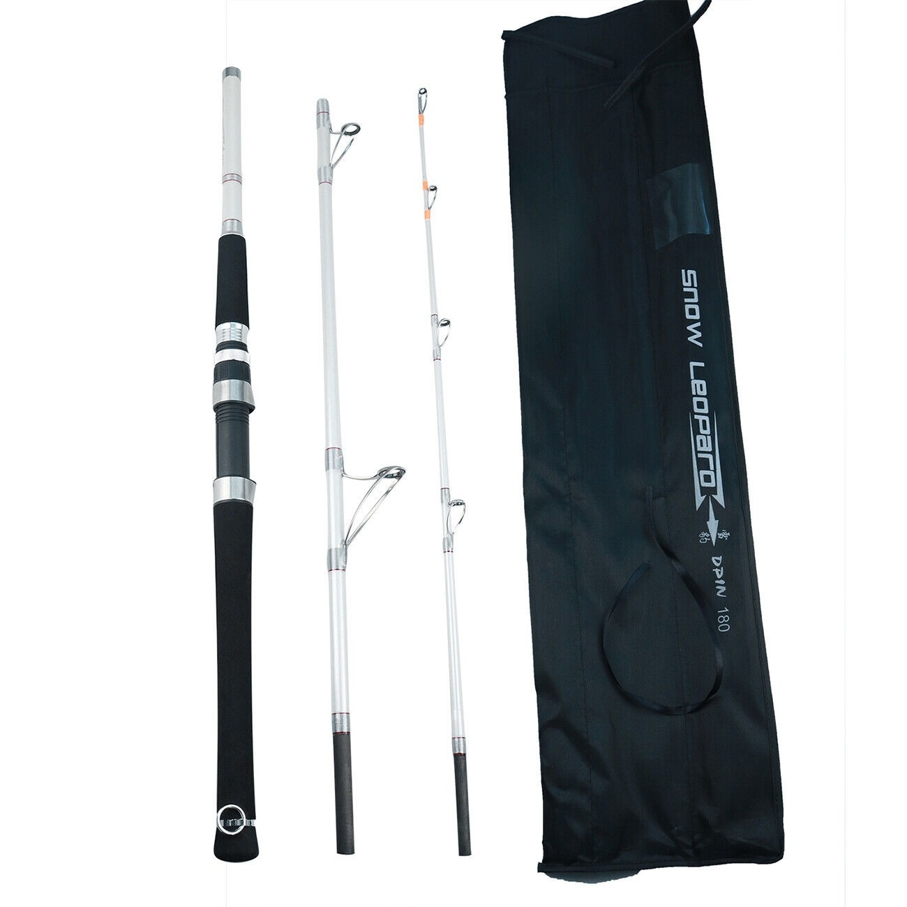 Stock Wholesale Three-Section Portable Ultra-hard Tuning Iron Plate Rod Heavy Carbon Boat Rod Quick-Draw/Slow-Roll Rod Fishing – Fishing Rod – view 2