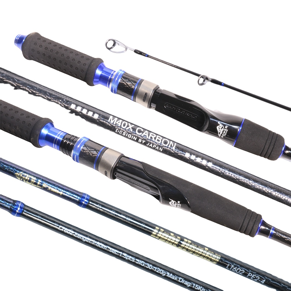 Full-Fujii Carbon Sea Fishing Jigging Rod Slow-Jigging/Fast-Pulling 1.8m/1.98m Hard Action Weihai In-Stock Wholesale – Fishing Rod – view 1