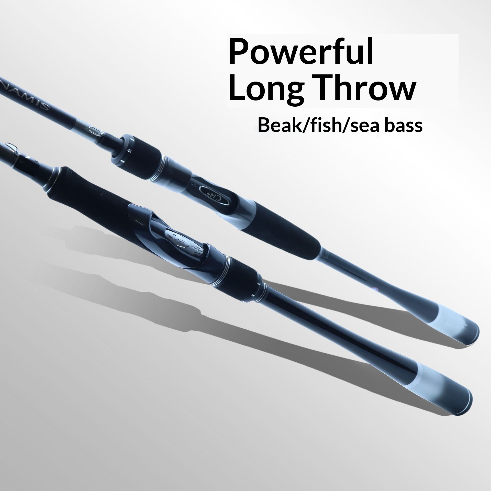 Long-Throw Ultra-Long-Throw Fast-Action Bass Lure Rod Sea Bass Rod 2.58m Rivers & Streams Weihai In-Stock Wholesale – Fishing Rod – view 1
