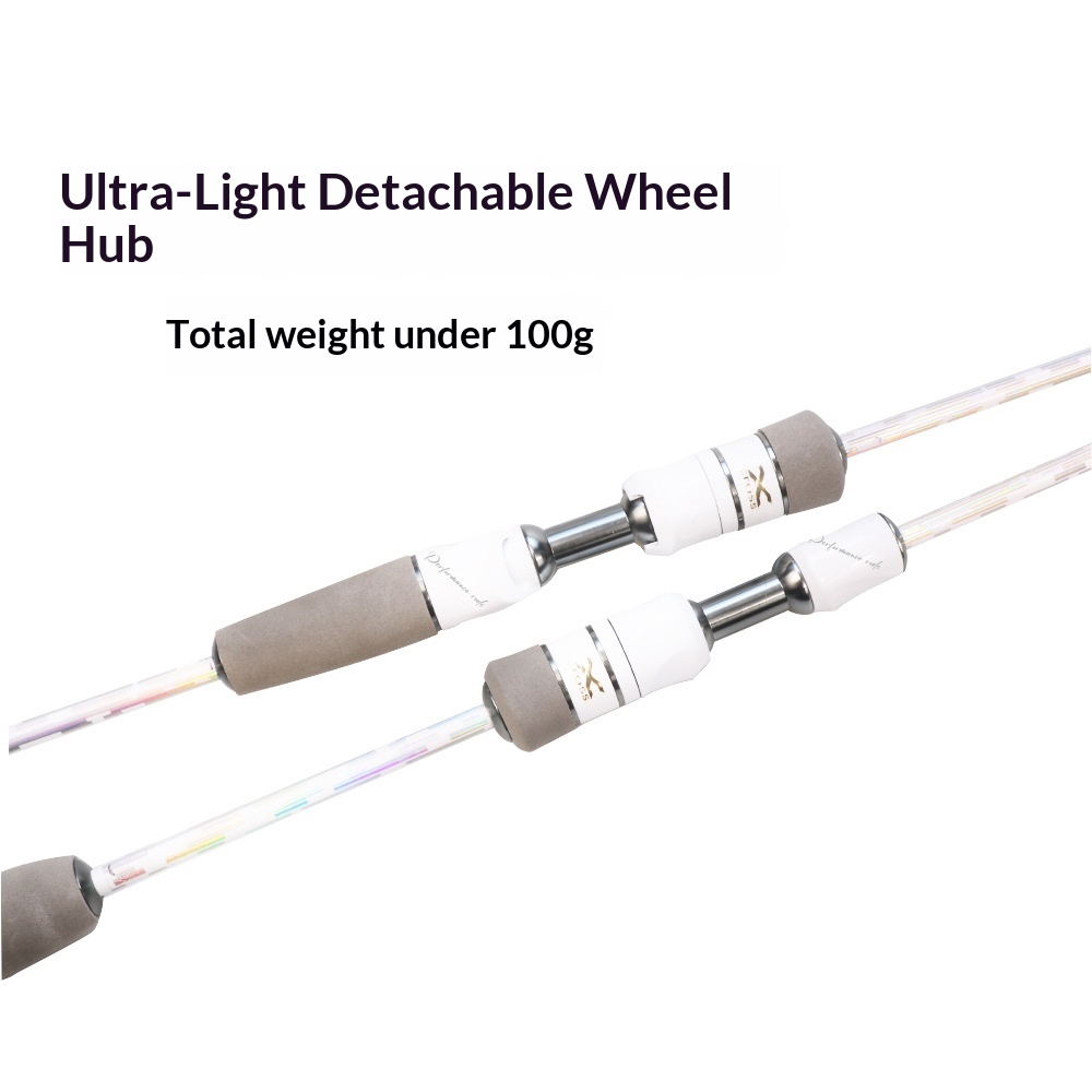 New Style White Solid Carbon Bass Fishing Rod Light Lure for Action Hard Fishing Stream ARTEMISPURE – Fishing Rod – view 3