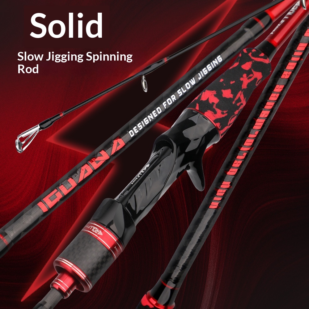 Solid Slow-Jigging Tungsten Fishing Rod for Boat and Sea Fishing 1.8m/1.89m Size Lure Rod – Fishing Rod – view 4