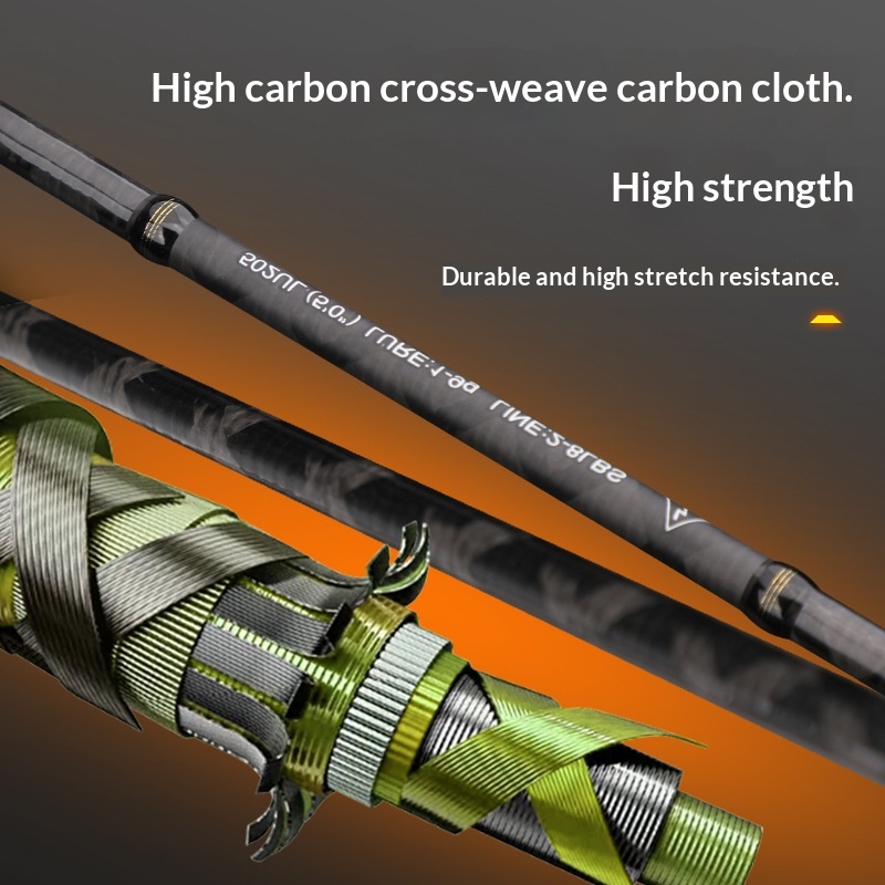 Micro-Item Fuji Solid Wood Carbon Super Soft for Lure Fishing Rod Soft Tone Stream Rod Whitebait Bighead Carp Weihai Stock – Fishing Rod – view 4
