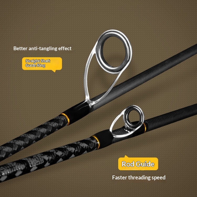 Boat Fishing Rod Inshore Jigging Ultra-hard Action 121cm Collapsed Length 1.6-1.98m Size Fuji Reel Seat Carbon Sea Fishing Rod – Fishing Rod – view 3