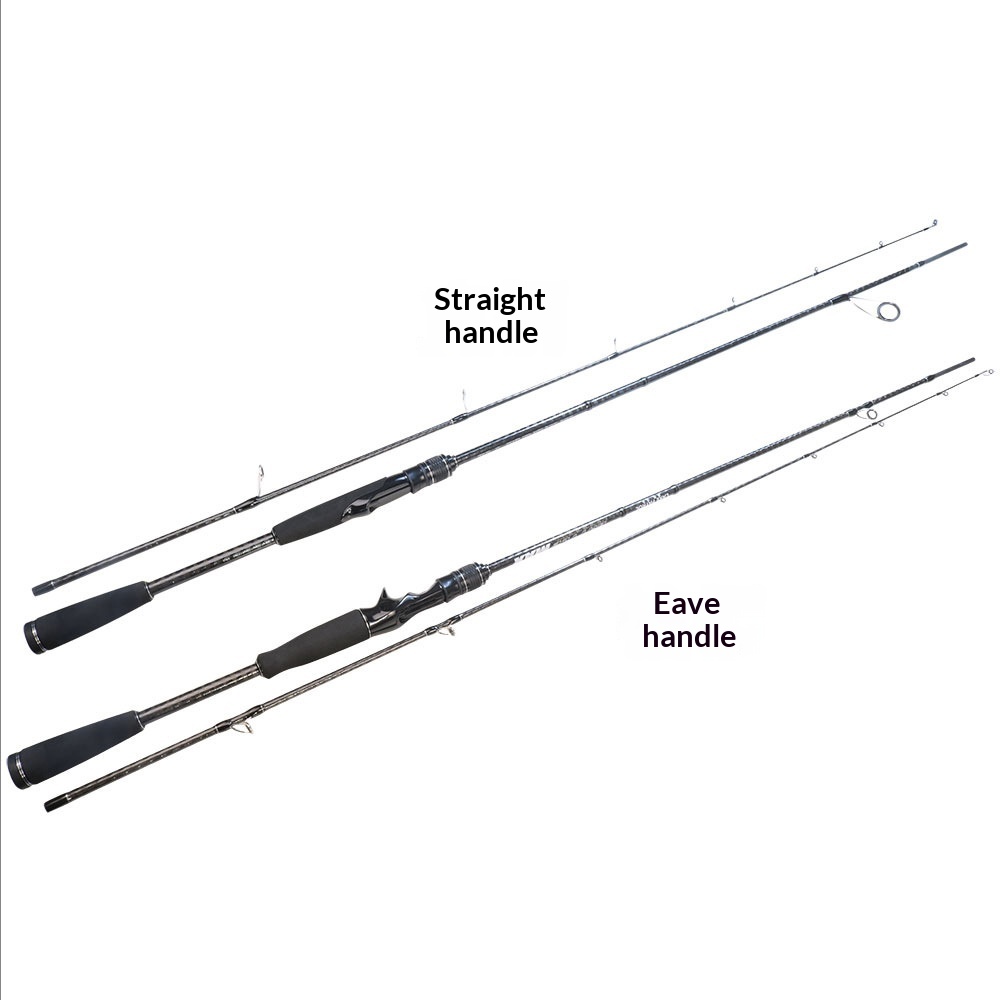 Offline Cross-Border Exclusive Universal Long-Cast Hard Action Lure Fishing Rod for Rivers Streams Slant-Eye Fish Black Fish – Fishing Rod – view 5