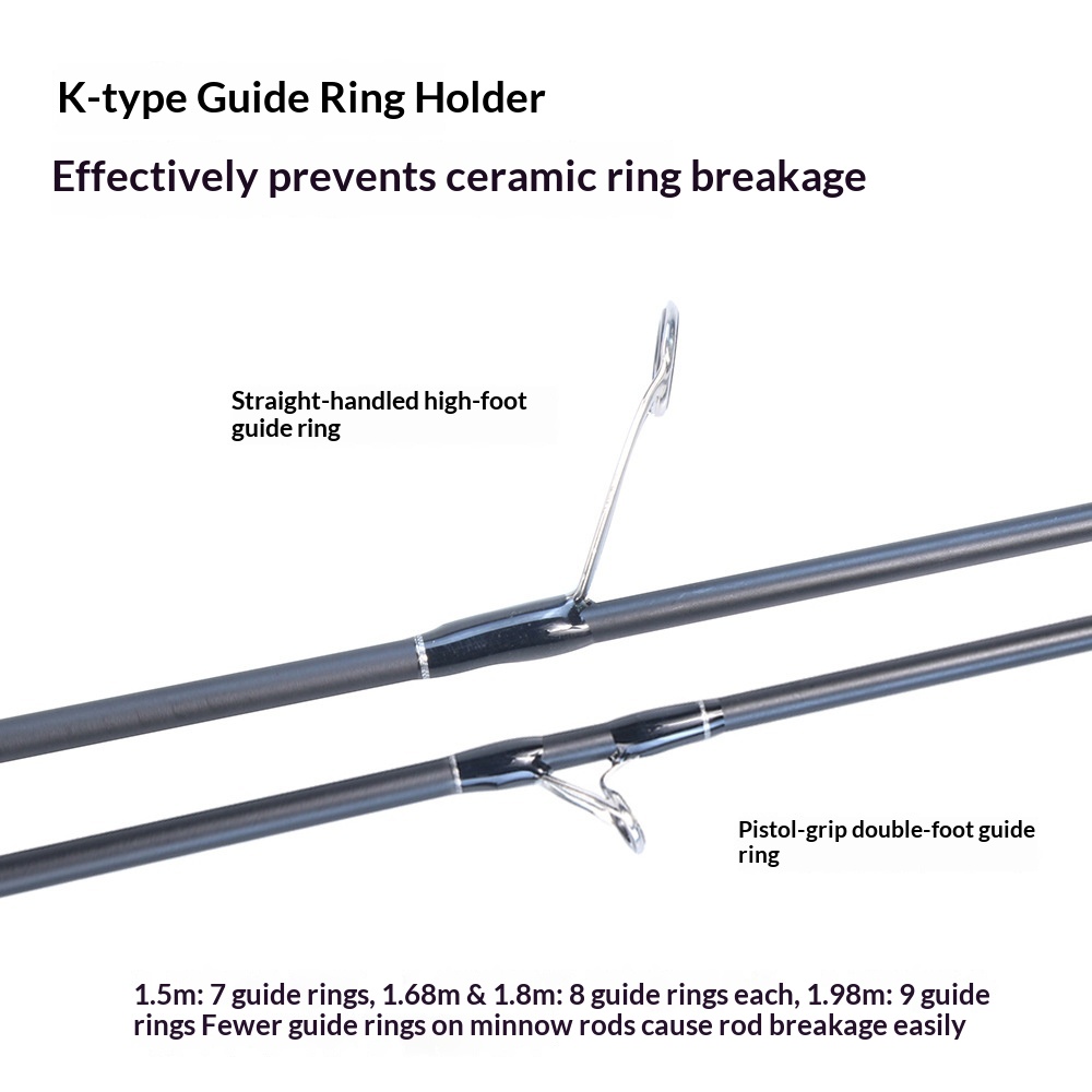 Cheery Solid Carbon Horse Mouth Micro Creek Ultra Light Luya Rod Hard Action Lure Fishing Stream Weihai Factory Spot Wholesale – Fishing Rod – view 3