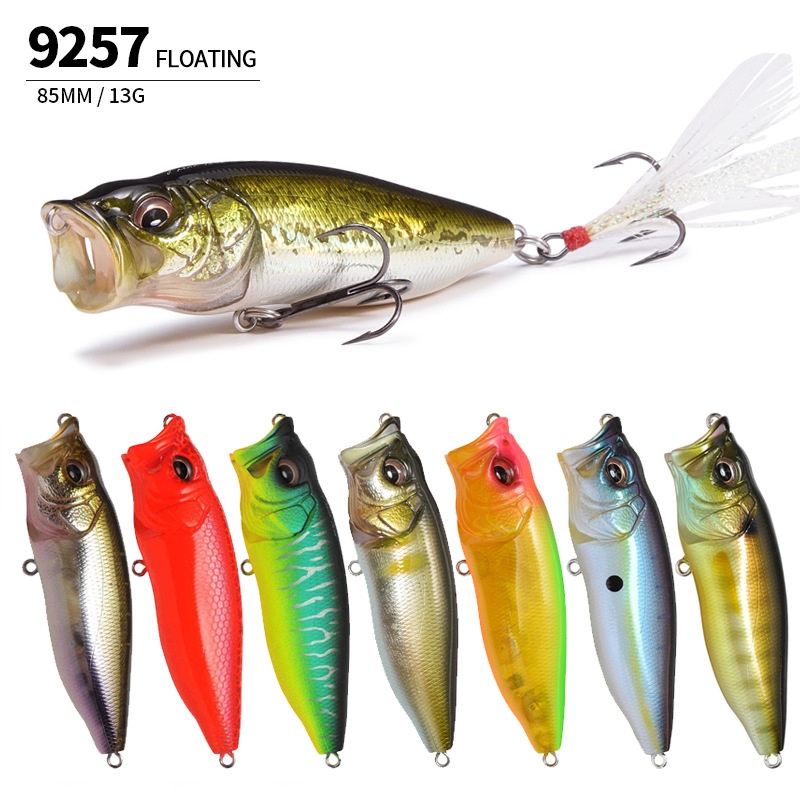 Stainless Steel Artificial Hard Bait Lure Surface System Water-Bounce Bionic Fish 85mm/13g Long-Range Casting for Bass 9257 – Hard Lure – view 5