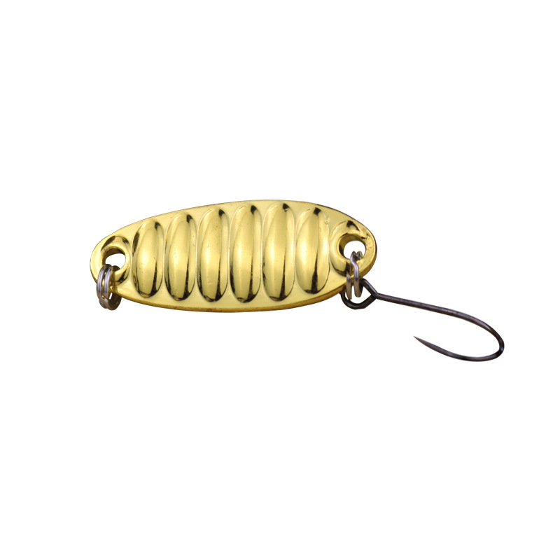 Flat-Vibration Sequin Micro-Object Stream Lure Bait Zinc Alloy with Hooks for Bluegill Mandarin Fish – Hard Lure – view 1