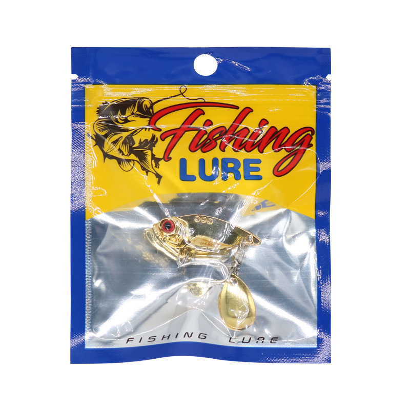 Le Xin Factory Direct Zinc Alloy Artificial Hard Bait VIB for Freshwater Fish Without Hooks – Hard Lure – view 4