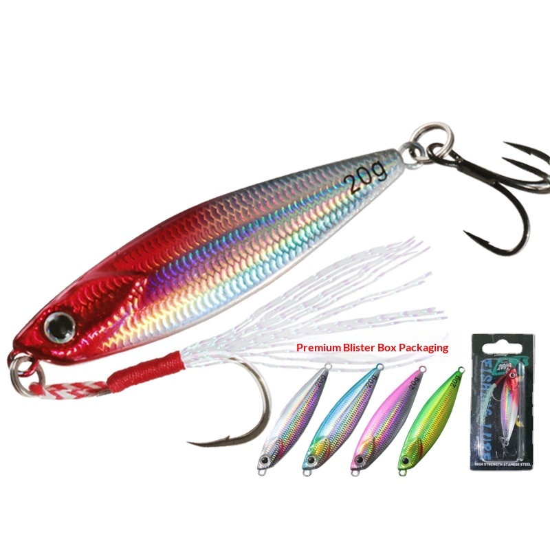 Espressif Explosive Fishing Shore Casting Lead Jig Big-Tail Ultra-Long-Range Rapidly Sinking Falling Lure Bait Hooks Wholesale – Hard Lure – view 1