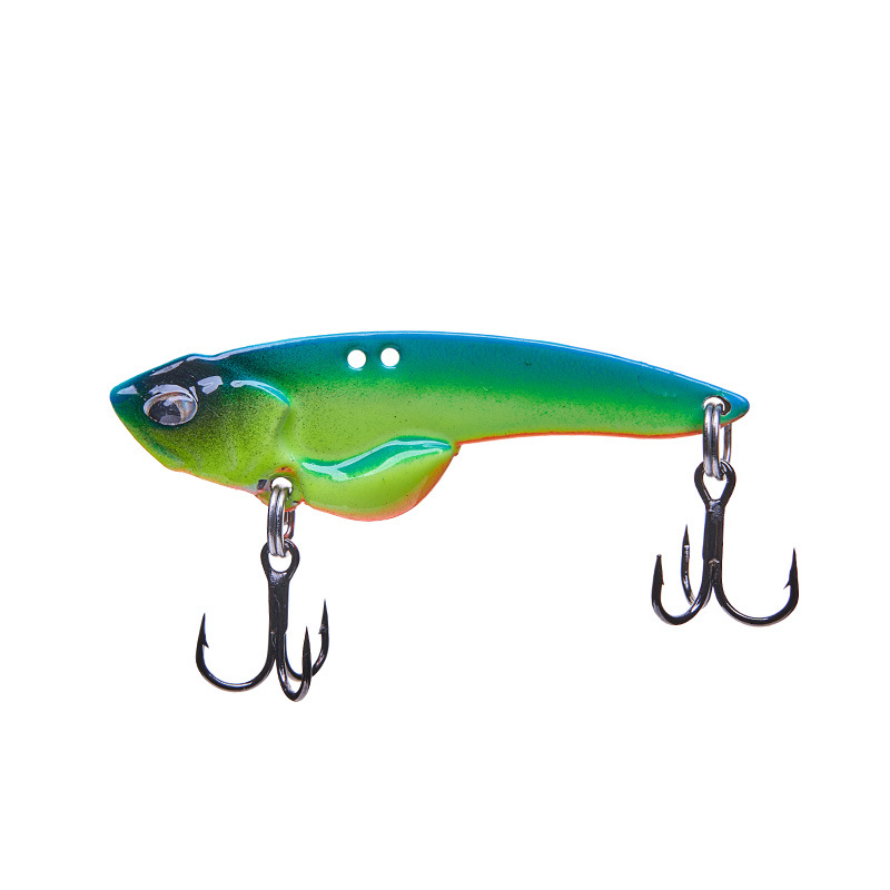 Lead-coated Copper Vib Long-Cast Metal Luya Bait Hon Bionic Fake Bait Perch Freshwater Fishing Set – Hard Lure – view 1