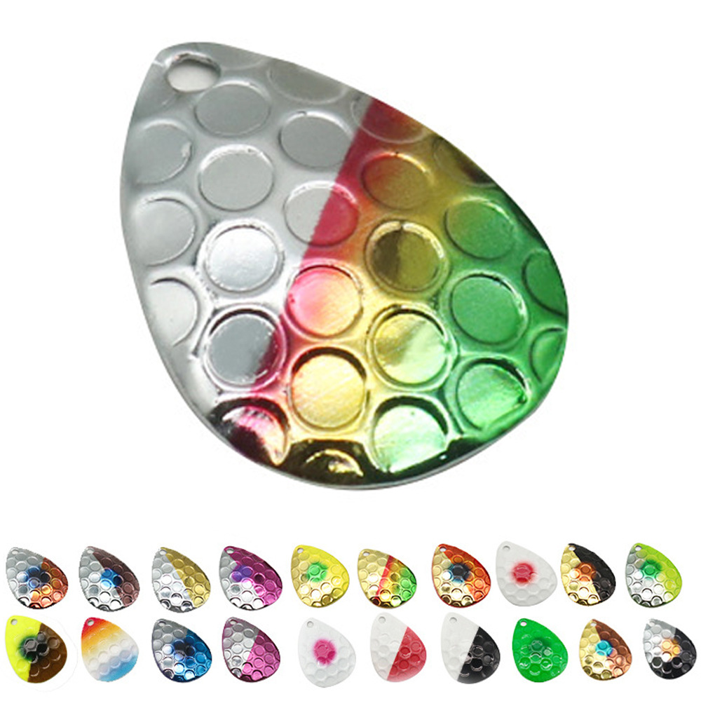 Iron Bass Noise Spinner Lure Bait with Colorful Design DIY Modification Whisker Man Micro Bait-Factory Direct Sales – Hard Lure – view 3