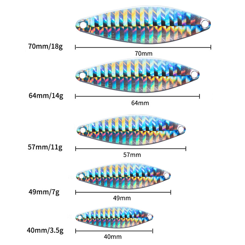 Lexin Luya Bass Artificial Hard Bait Flash Laser Metal Sequins Far-Shoot Full Swimming Layer Freshwater Bambon – Hard Lure – view 4